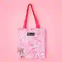 Bolso de Compras Serie Tokidoki Multiprint Rosa Miniso