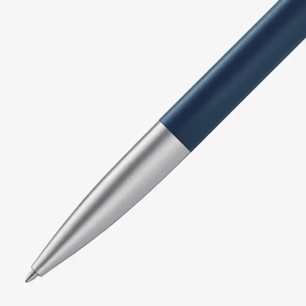 Lamy Bolígrafo Noto Azul y Plateado