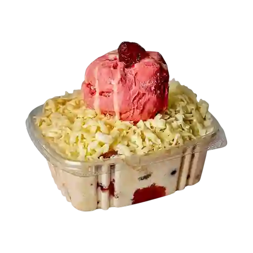 Ensalada de Fruta con Helado