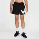 Nike Short Swoosh 5In Para Hombre Negro Talla L Ref Fv9916-010