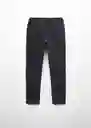 Jean Comfy Tejano Negro Talla 13 Niños Mango