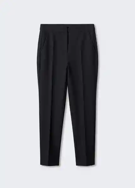 Pantalón Formal Negro Talla 44 Mujer Mango