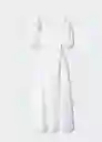 Vestido Acre-L Off White Talla XL Mujer Mango