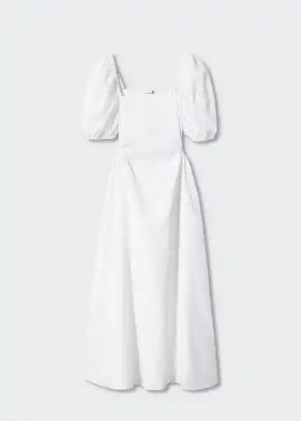 Vestido Acre-L Off White Talla XL Mujer Mango
