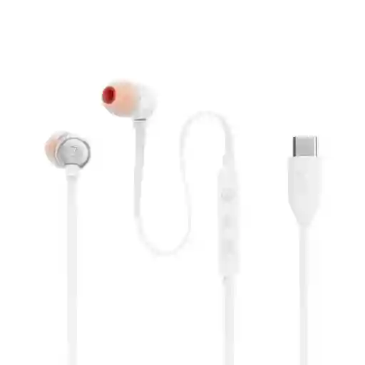Jbl Audífonos Tune 310C in Ear Usbc White