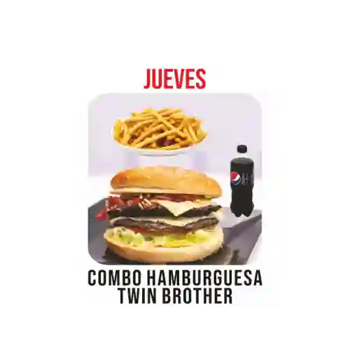 Combo Hamburguesa Twin Brother