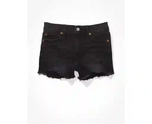 Short Para Mujer Negra Talla 10 American Eagle