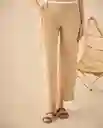 Pantalón Beige Avellana Claro Talla 6 131G003 Esprit