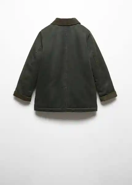Abrigo Anorak Harry Khaki Talla 13 Niños Mango