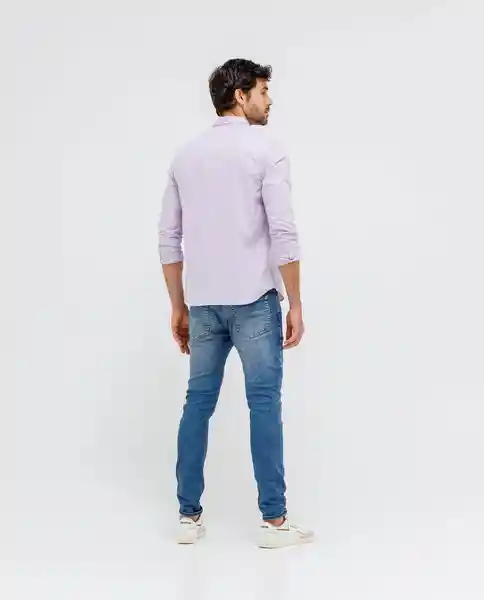 Camisa Lila Talla L Rifle110e003