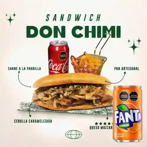 Combo Don Chimi + Fanta Naranja 235ml