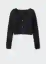 Cardigan Fini Negro Talla M Mujer Mango