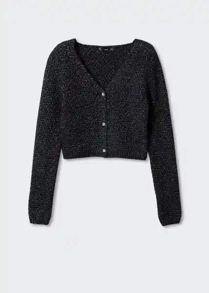 Cardigan Fini Negro Talla M Mujer Mango