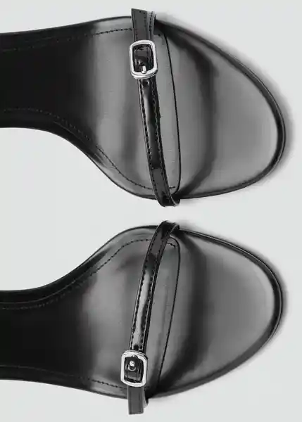 Sandalias Sky Negro Talla 38 Mujer Mango