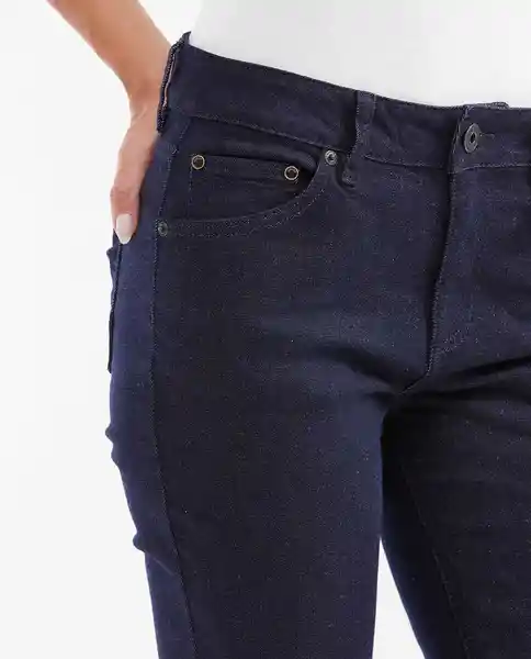 Jean Cosmo Para Mujer Azul Dark Talla 6 Chevignon