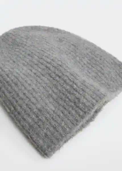 Gorro Bettybo Gris Medio Vigore Talla 99 Mujer Mango