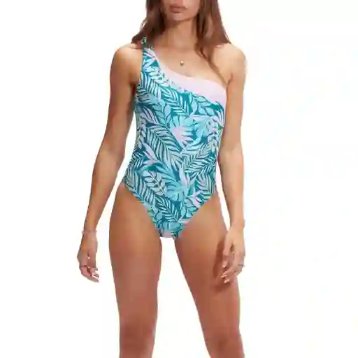 Vestido Baño Alv Pt Asmtrc Af Blue/Pink 30 Speedo