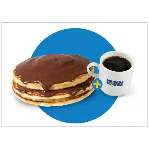 Pancake de nutella y café de origen