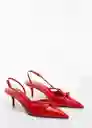 Zapatos Sele Rojo Talla 40 Mujer Mango