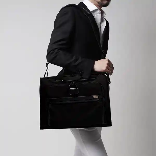 Inkanta Maletín Briefcase Alpha Slim Deluxe Negro