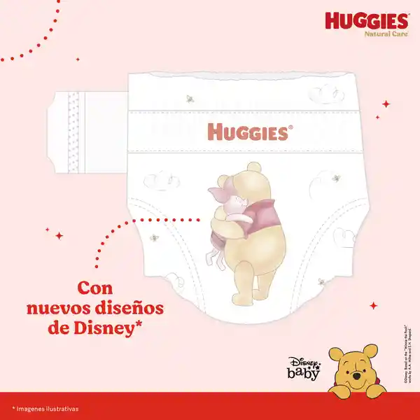Pañales Huggies Natural Care Etapa 3/G Insuperable 25 Und