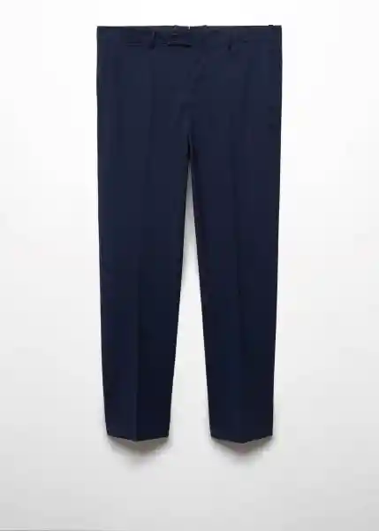 Pantalón Breda Marino Talla 46 Hombre Mango