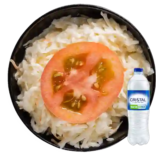 Combo Ensalada + Cristal Sin Gas 600 ml