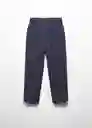 Pantalón Marga Navy Talla 14 Niñas Mango