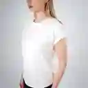 Camiseta Perlas Delantero Blanco M Fuera de Serie