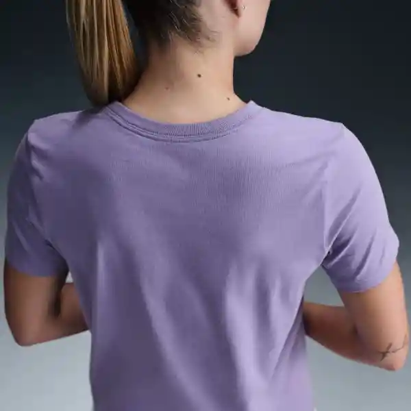 Nike Camiseta Manga Corta Mujer Morado Talla XS