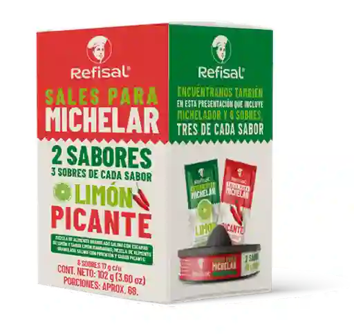 Refisal Sal Michelar Limón Picante