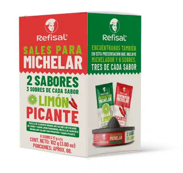 Refisal Sal Michelar Limón Picante