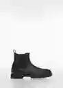Botines Sion Negro Talla 45 Hombre Mango