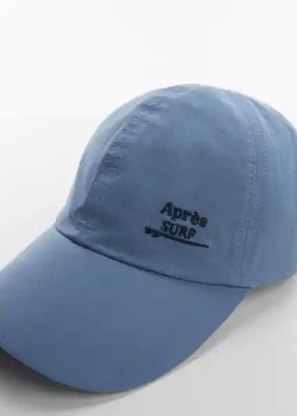 Gorra Campb Azul Talla 98 Niños Mango