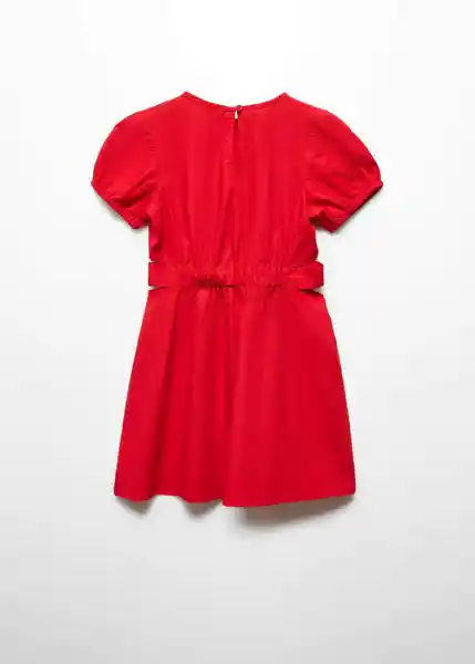 Vestido Iolani Niñas Rojo Talla 7 Mango