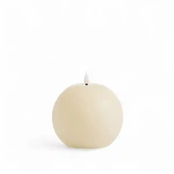 Vela Led Bola 10 cm x 12 cm Ambiente Gourmet