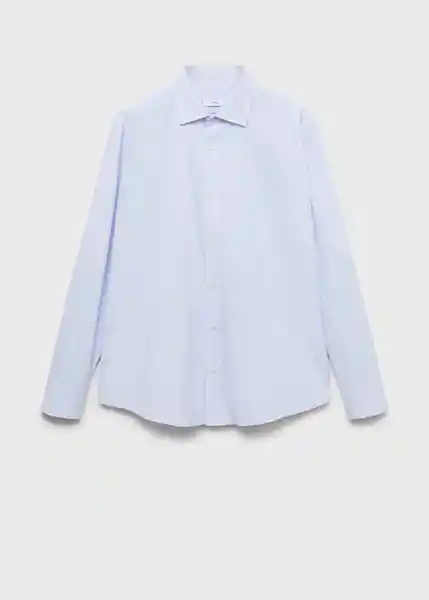 Camisa Playr Blanco Talla M Hombre Mango