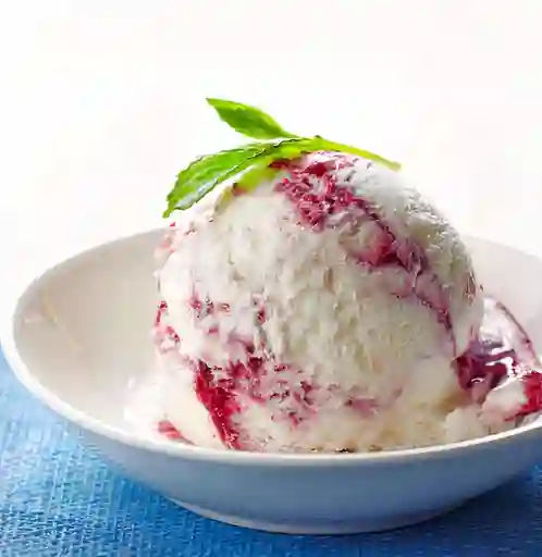 Porción de helado 