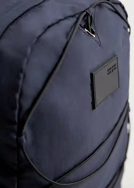 Mango Mochila Para Sport Navy