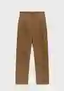 Pantalón Moskito Verde Talla 40 Mujer Mango