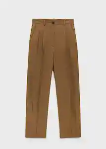Pantalón Moskito Verde Talla 40 Mujer Mango