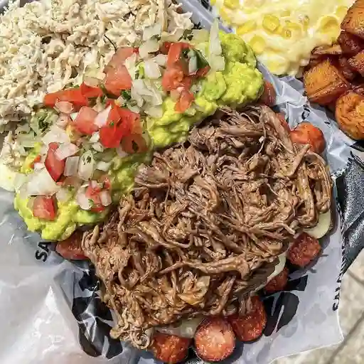 Salchipapa mexicana 5 personas