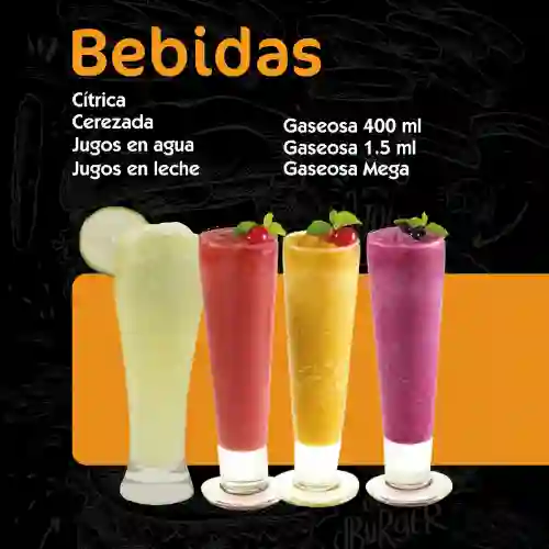 Jugo en Leche 16 Oz