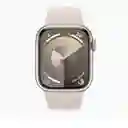 Apple Watch Series 9 Correa Deportiva Blanco Estrella Talla M/L