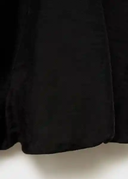 Top Jess Negro Talla M Mujer Mango
