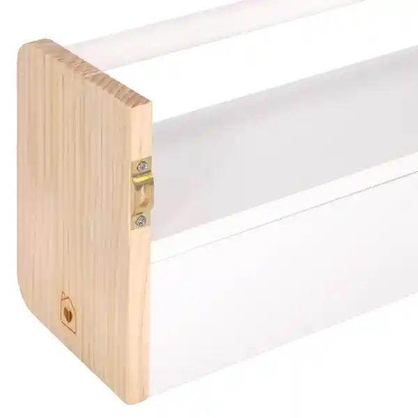 Repisa Percha de Madera Casaideas