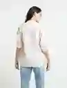  Camisa Roberta Crudo Marfil Claro Mujer Talla M Naf-Naf 
