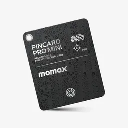 Momax Rastreador en Forma de Tarjeta Pincard Negro