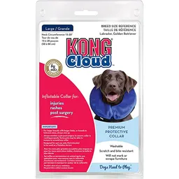 Kong Collar Para Perro de Recuperación Inflable Cloud L