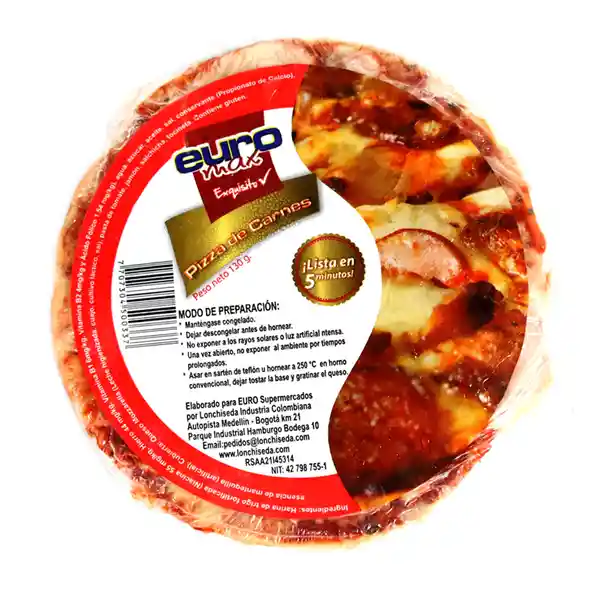 Pizza Carnes Euromax